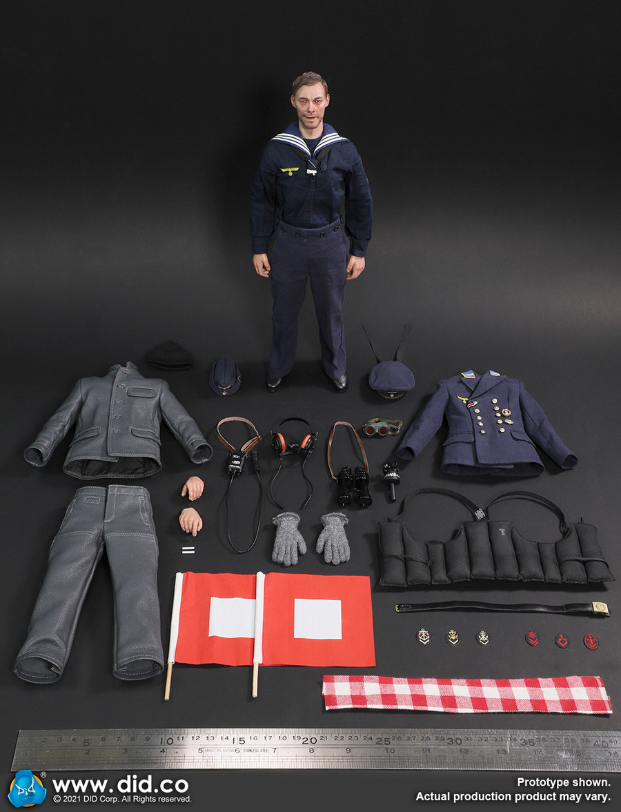 DID - WWII German U-Boat Seaman Obermaat – Erwin