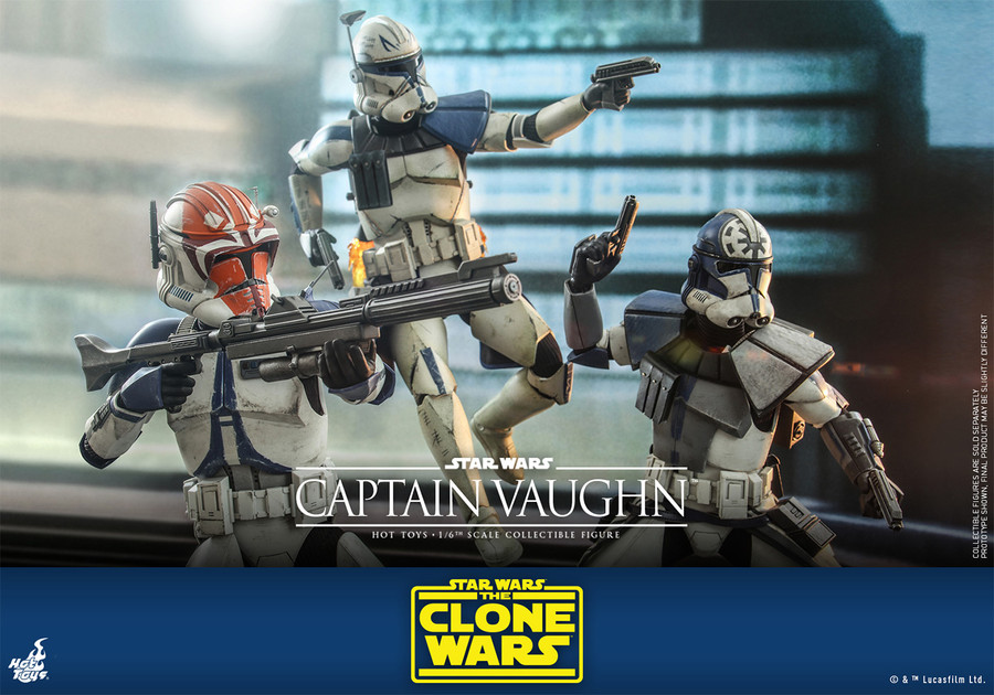 Hot Toys - Star Wars - the Clone Wars - Captain Vaughn