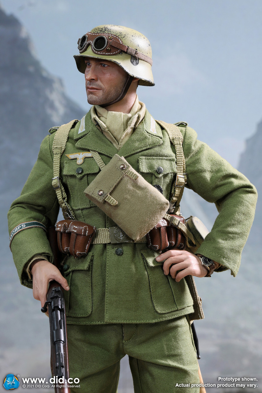 DID - WWII German Afrika Korps WH Infantry - Burk