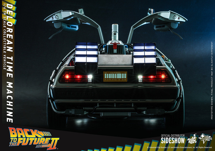 Hot Toys - Back to the Future II: DeLorean Time Machine 1/6 Scale