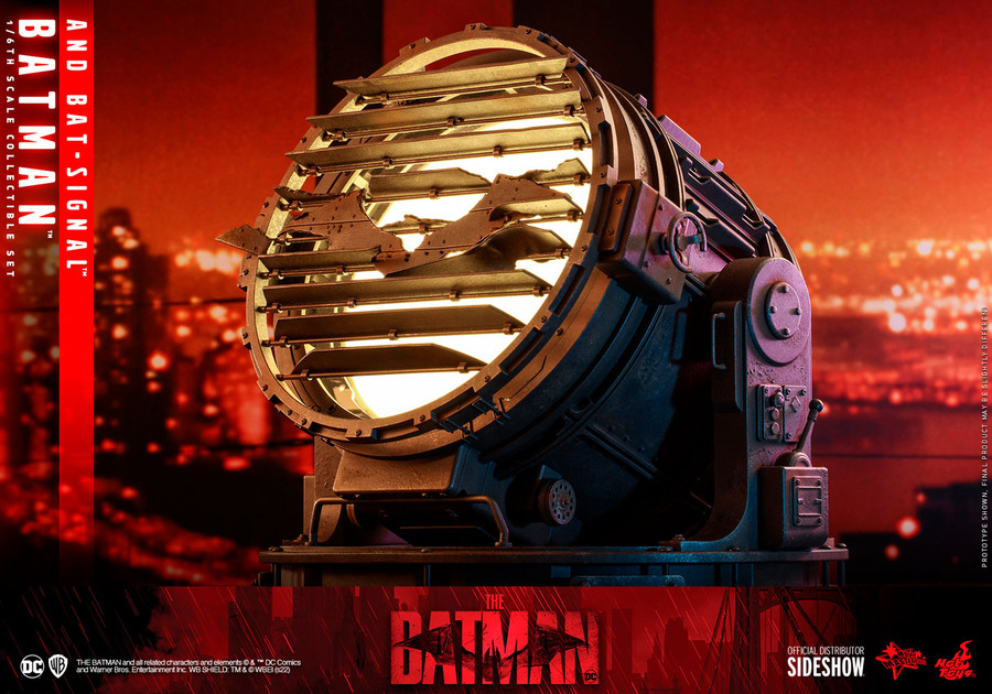 Hot Toys - The Batman: Batman and Bat-Signal Set