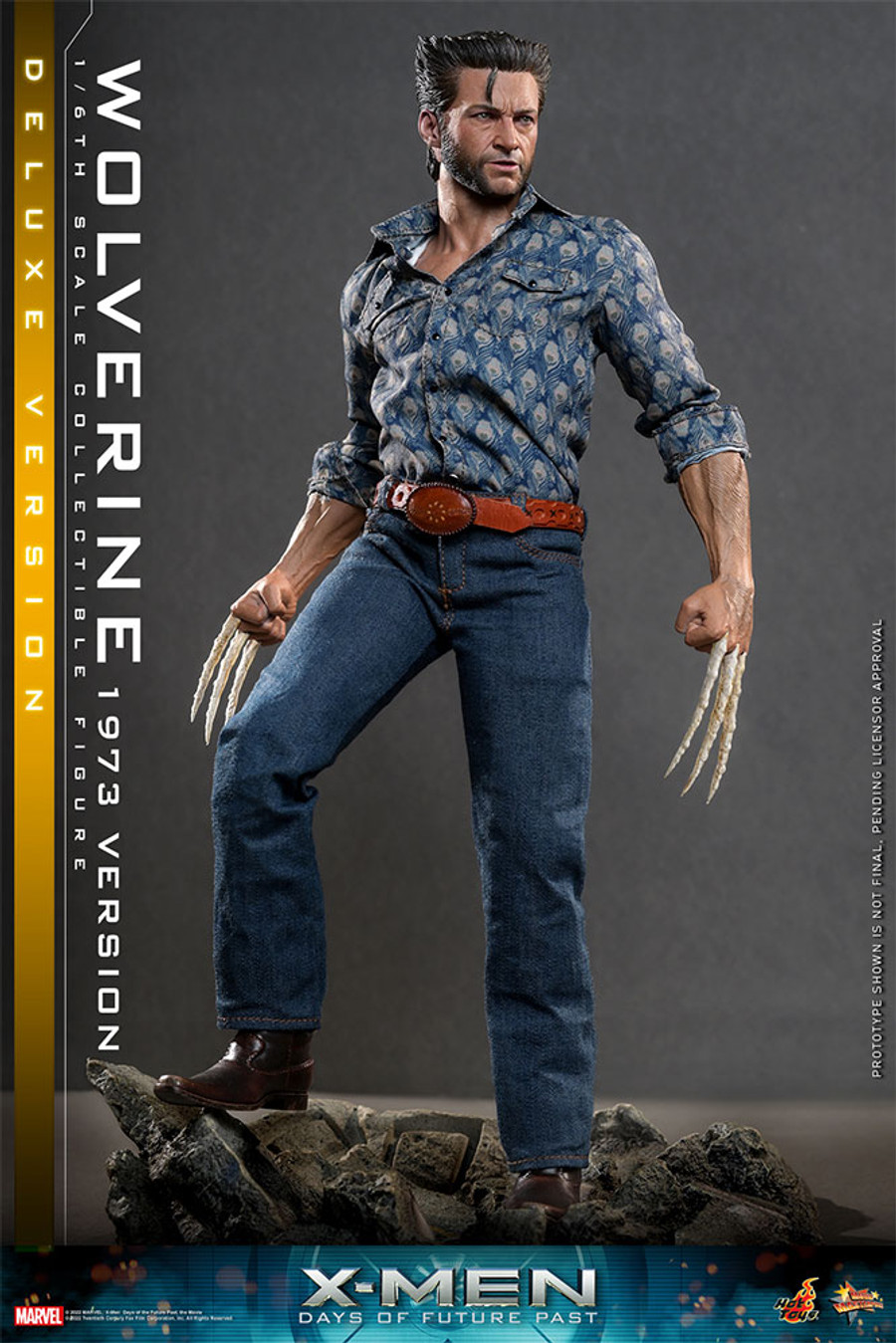 Hot Toys - X-Men Days of Future Past: Wolverine (1973 Version) (Deluxe Version)