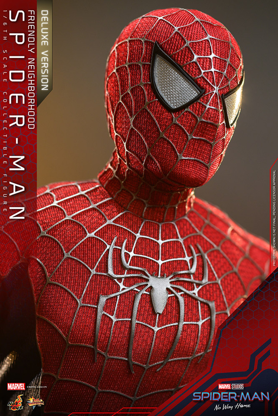 Hot Toys - Spider-Man No Way Home: Friendly Neighbourhood Spider-Man (Deluxe)