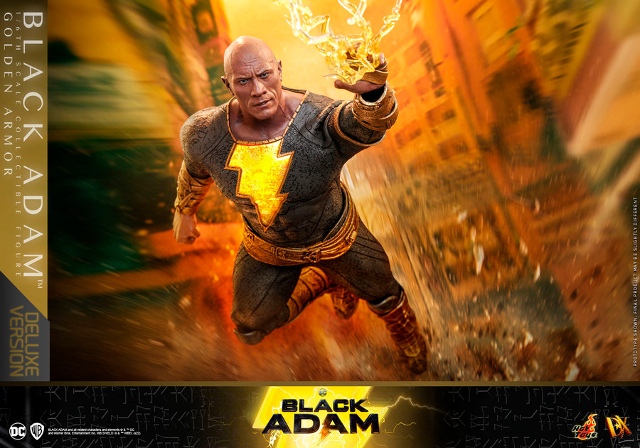 Hot Toys - Black Adam (Golden Armor) (Deluxe Version)