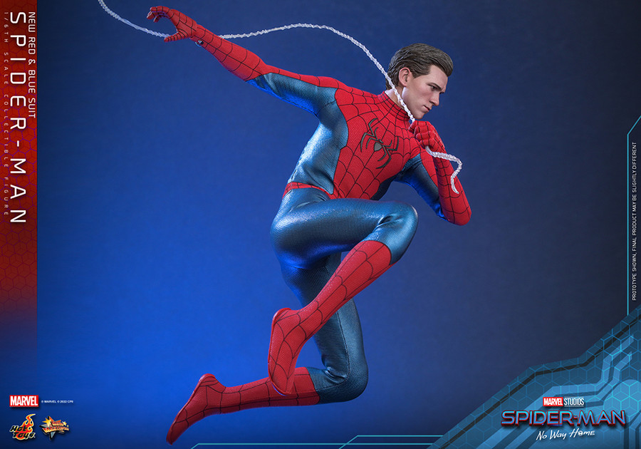 Hot Toys - Spider-Man No Way Home: Spider-Man (New Red and Blue Suit)