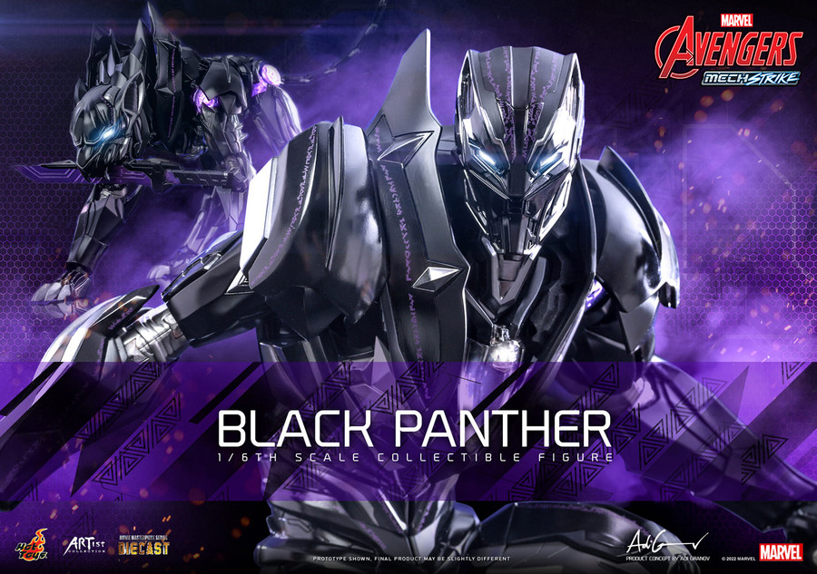 Hot Toys - Avengers Mech Strike - Black Panther