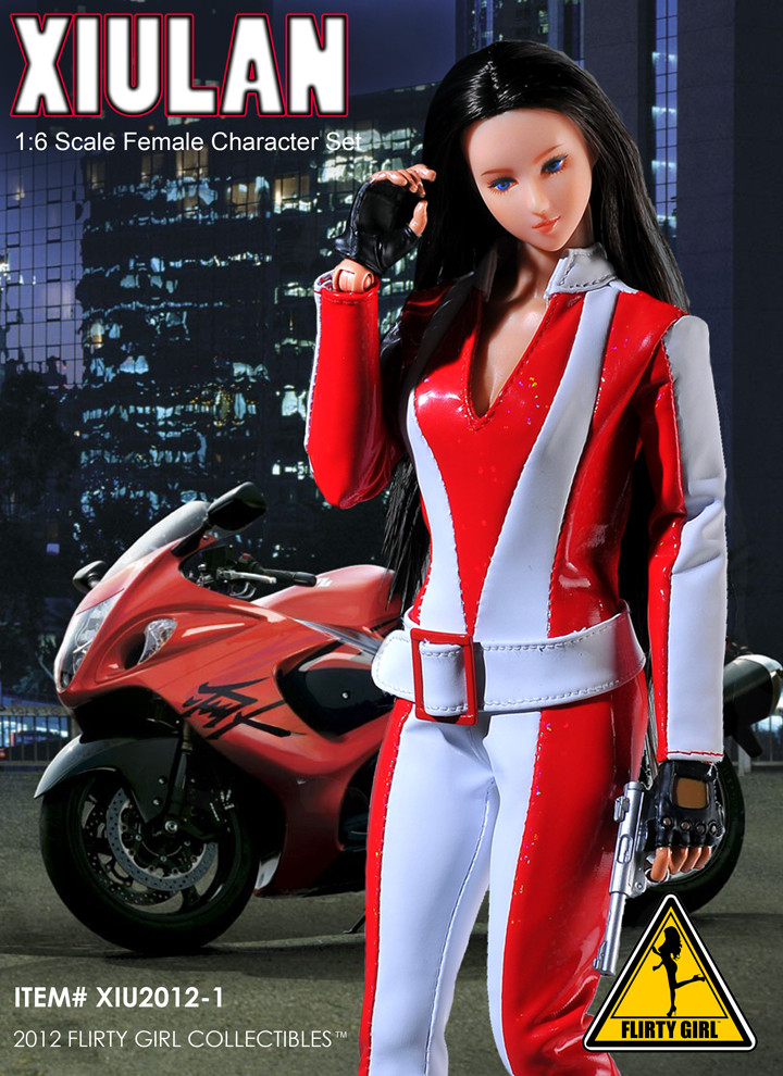 Flirty Girl - Spy Suit - Red - Xiulan - No One Lives Forever