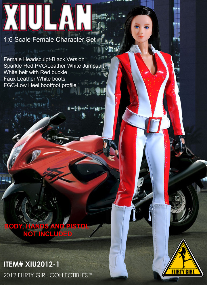 Flirty Girl - Spy Suit - Red - Xiulan - No One Lives Forever