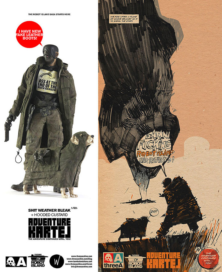 threeA 1/6 ADVENTURE KARTEL SHIT WEATHER