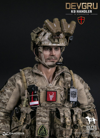 ミリタリー DEVGRU K9 HANDLER DamToys (DAM-78040) DEVGRU K9-handler in Afghanistan 1/6 Scale