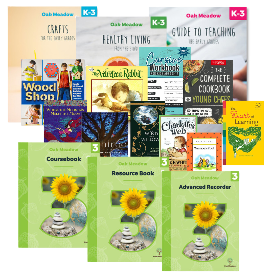 3rd Grade + K-3 Essentials Package | Oak Meadow