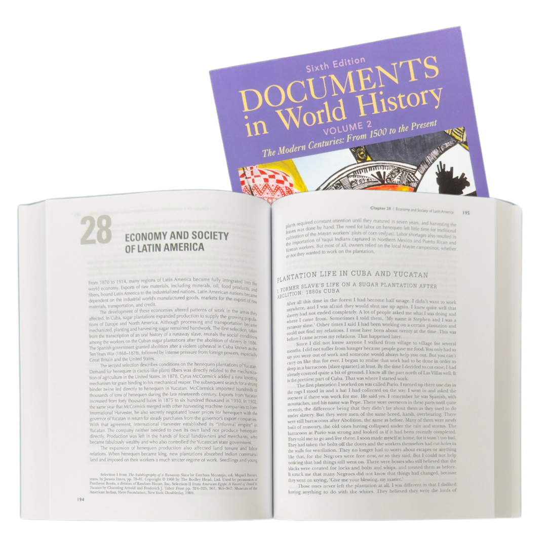 Documents in World History, Volume 2