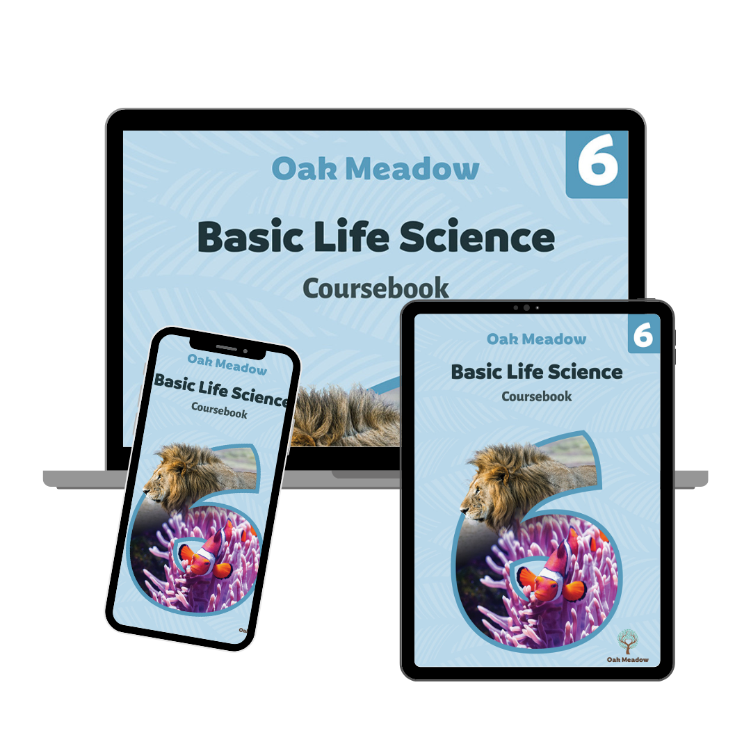 6th Grade Basic Life Science Coursebook - Digital