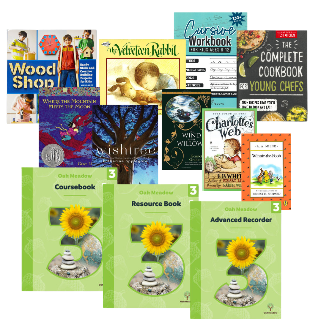 3rd Grade Curriculum Package | Oak Meadow