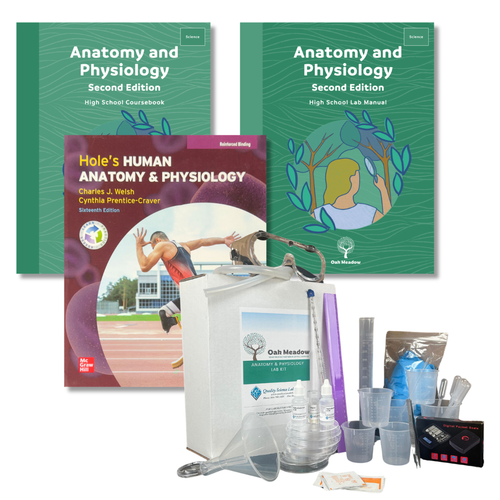 Anatomy and Physiology Course Package w/Lab, 2nd Ed | Oak Meadow