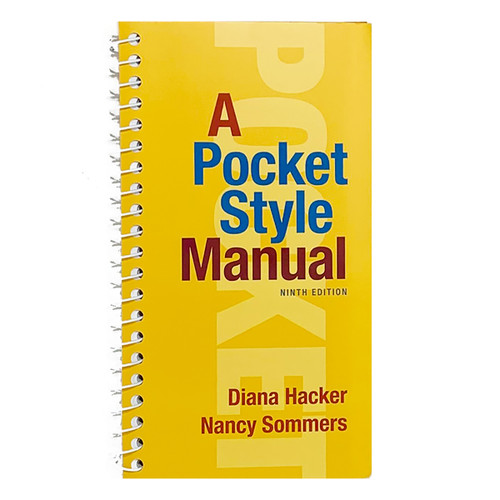 A Pocket Style Manual by Diana Hacker and Nancy Sommers | Oak Meadow