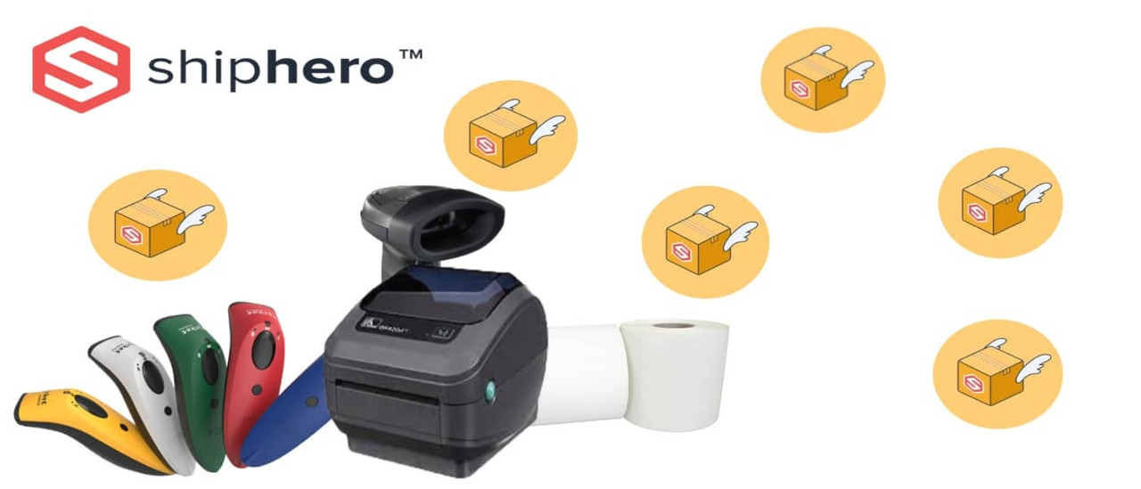 ShipHero Barcode Scanners, Printers and Labels