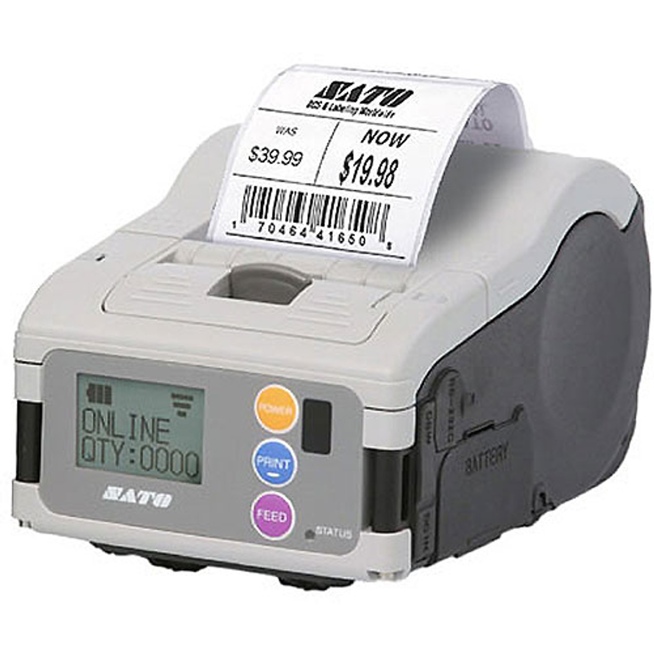 Sato MB200i Portable Label Printer
