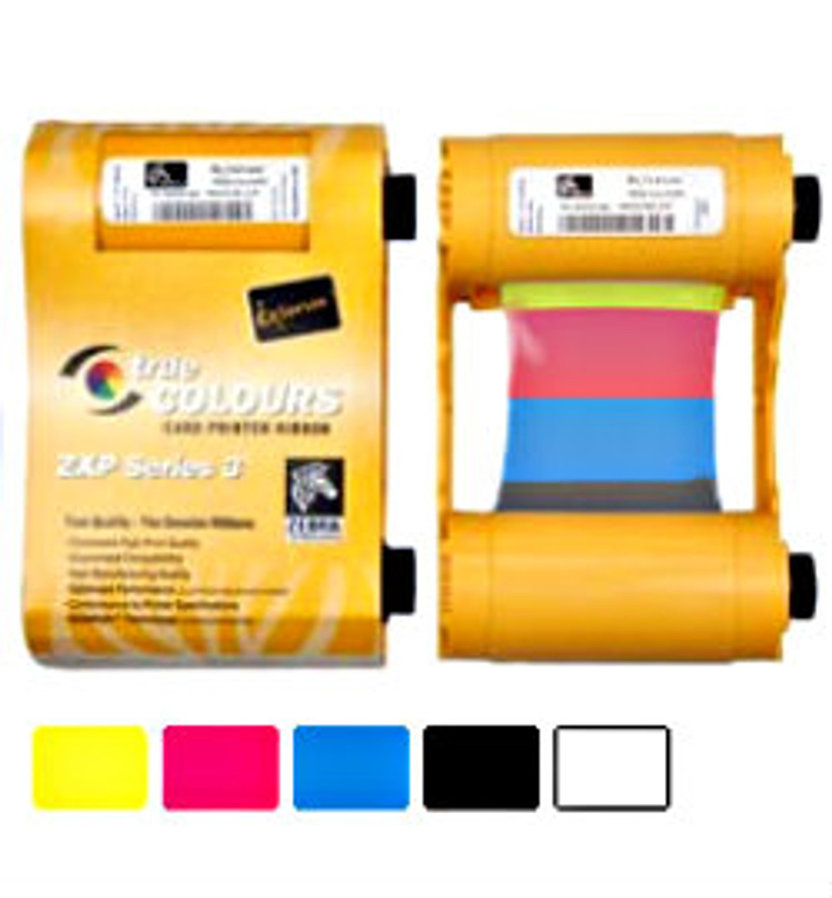 Zebra ZXP3 Ribbons. 80033-840AU YMCKO Printer-Ribbon -Online