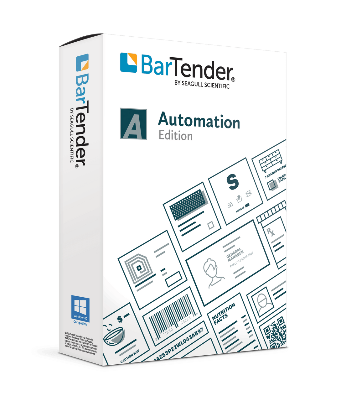 BarTender Barcode Labelling SoftwareAutomation Version 2021