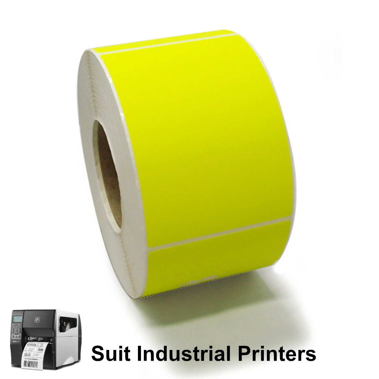 Fluorescent Yellow Thermal Transfer Labels