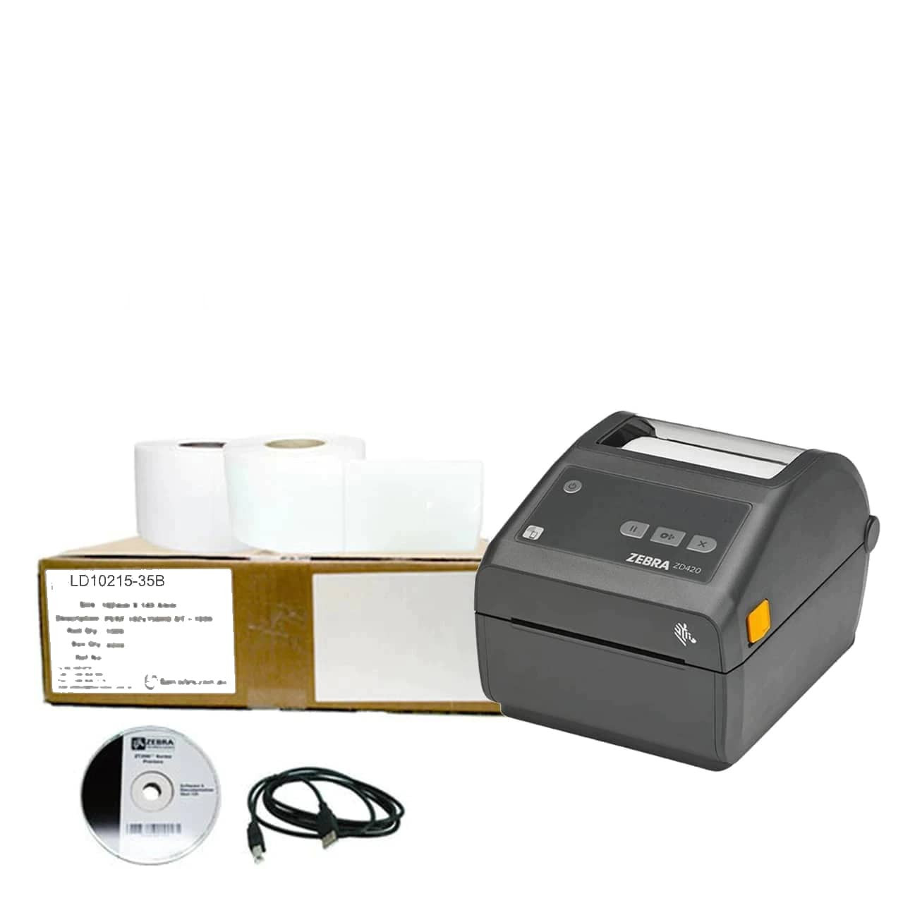 Shipping Label Printer Package-Zebra 