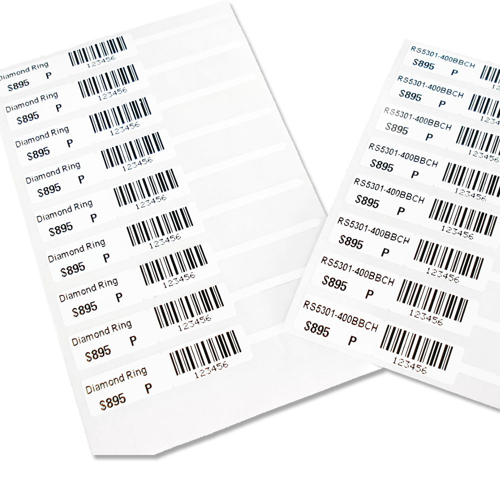 Jewellery Labelsjewellery Price Printing on demand Australia