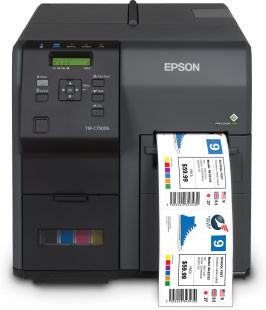 Epson C7500 G Colour Label Printer-from Barcodes.com.au
