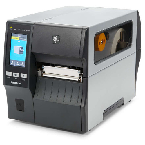 Zebra ZT411 Printer-Ethernet- Peel and internal Rewinder