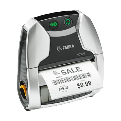 Zebra ZQ320 Mobile label and receipt printer-Indoor Use. Barcodes.com.au