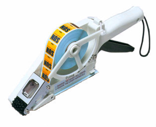 Towa APN-30 Label Applicator -Side view- from Barcodes.com.au