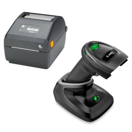 Zebra Bundle 1 - DS2278 Barcode Scanner + ZD421 Label Printer