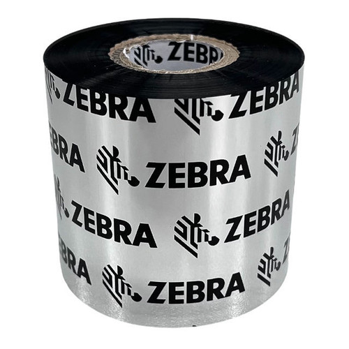 Zebra 106mm x 300M Black Wax Resin Ribbon - ZEB106300CSO