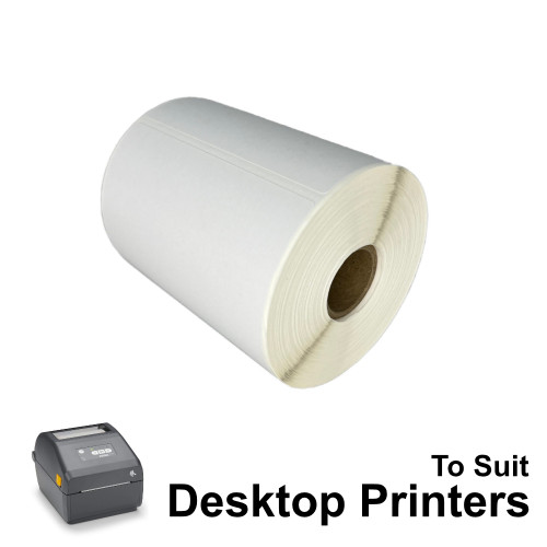 LD10274-4A Direct Thermal Label Roll Barcodes Group Angle