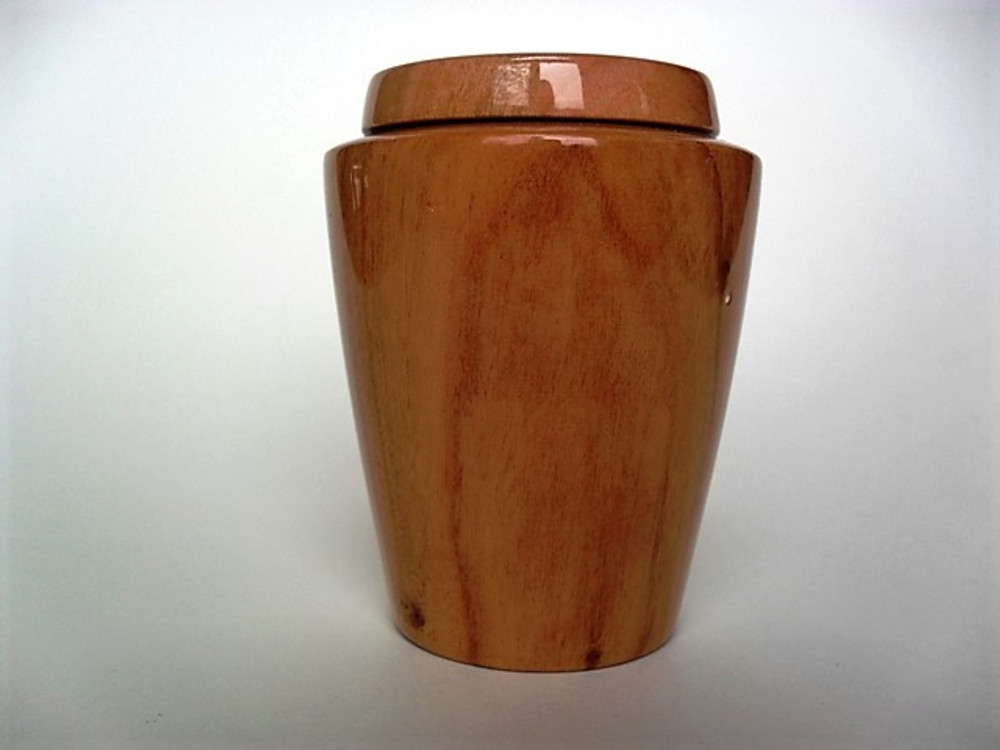 Hand Turned Timeless Cherry Wood Urn