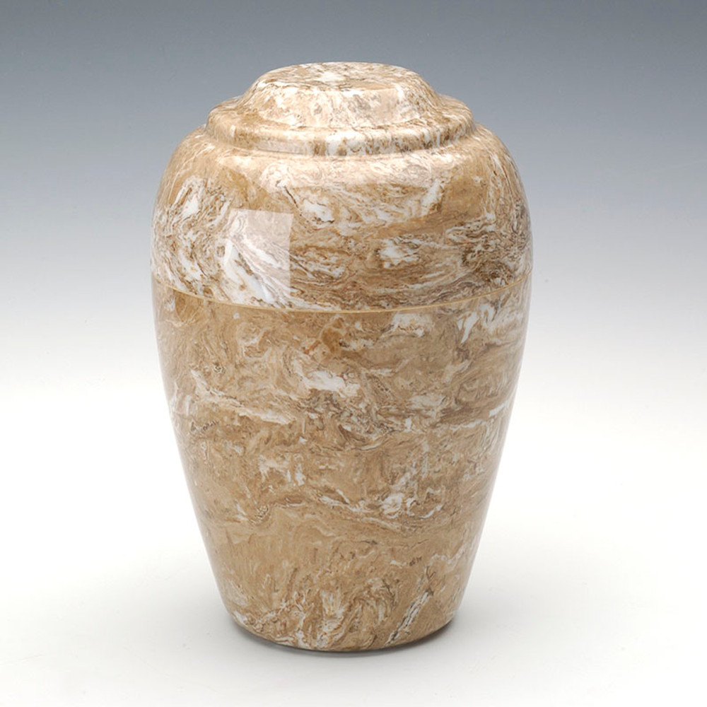 Grecian Cultured Marble Urn in Syrocco