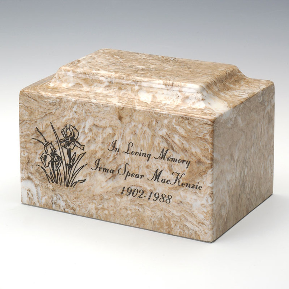 Graphic & Inscription Customization for Cultured Marble Urns (ADD ON)