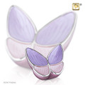 Keepsake Butterfly Cremation Urn in Lavender