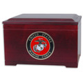 Military Memory Chest - Rosewood