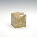 Small Cube Cultured Marble Urn in Neptune