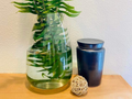 Keepsake Ceramic Cremation Urn in Black (Made in Oregon)