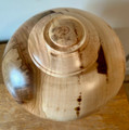 Red Gum Hand Turned Urn- Top view