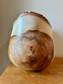 Natural Edge Spalted Red Maple Urn - another side view