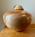 Black Line Spalted Maple Urn (23) - side view