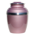 Pewter Cremation Urn - Silverado (Mauve)