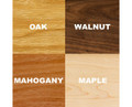Oak, Walnut, Mahogany, or Maple wood