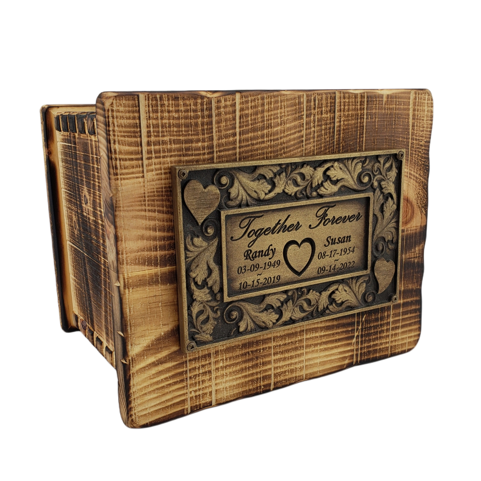 Personalized Wood Photo Album in Maple - Northwest Gifts