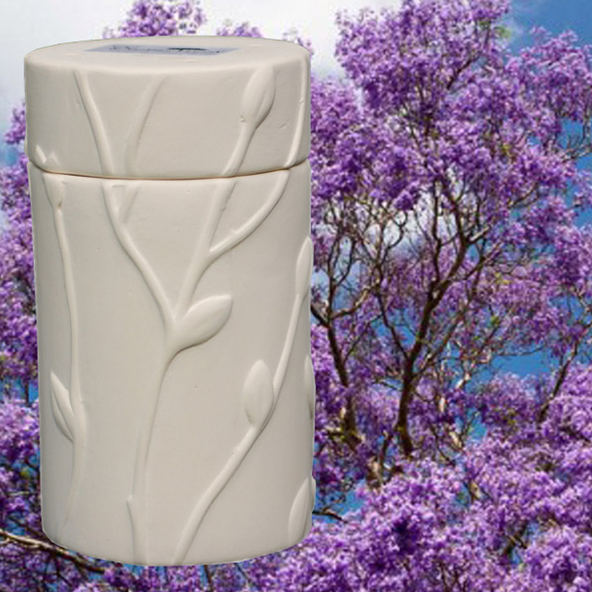 Biodegradable Memorial Tree Urn Jacaranda Tree Urns Northwest