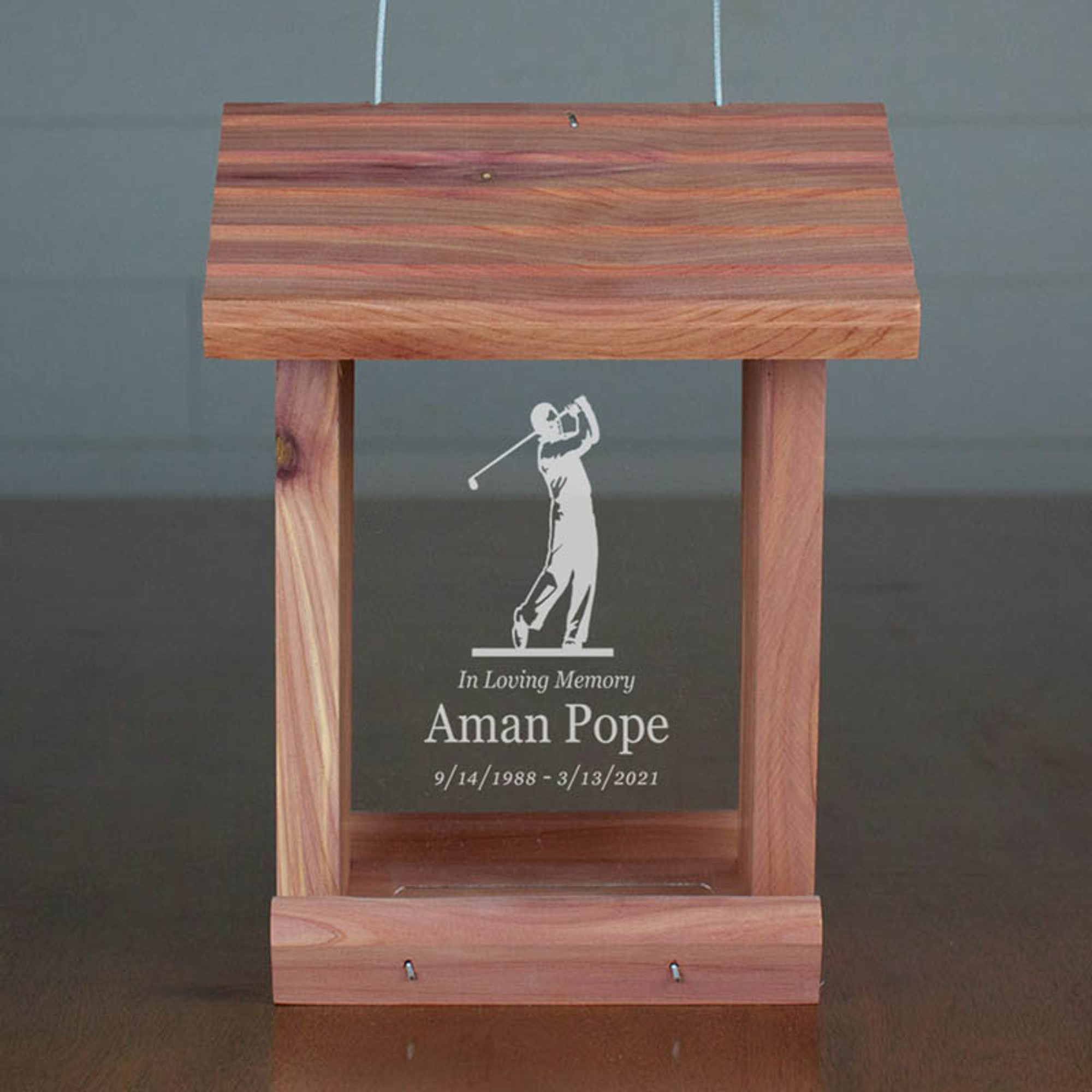 Personalized Bird Feeder Memorial Gift - Urns Northwest