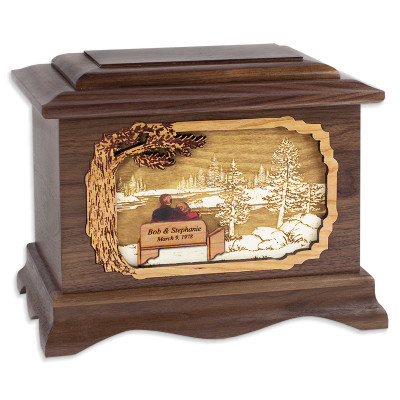 Great Lakes Cremation Urn - Soulmates (includes customization)
